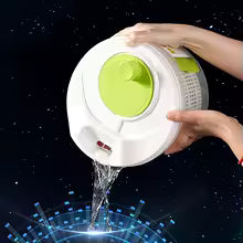 TAG more™ Vegetable Salad Spinner Lettuce Washer & Dryer | Manual Food Strainer - TAG more