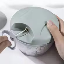 TAG more™ Easy Spin Quick Cutter | Manual Vegetable, Fruit, Onion & Nut Chopper - TAG more