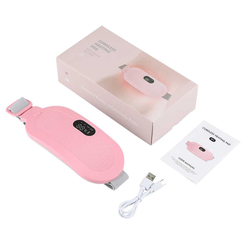 TAG more™ Period Pain Relief Massager & Adjustable Heating Pad - TAG more