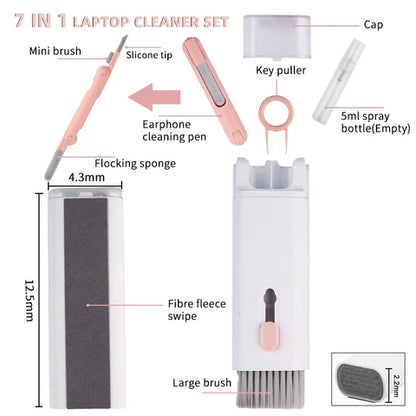 TAG more™ 7-in-1 Cleaning Brush Kit - TAG more