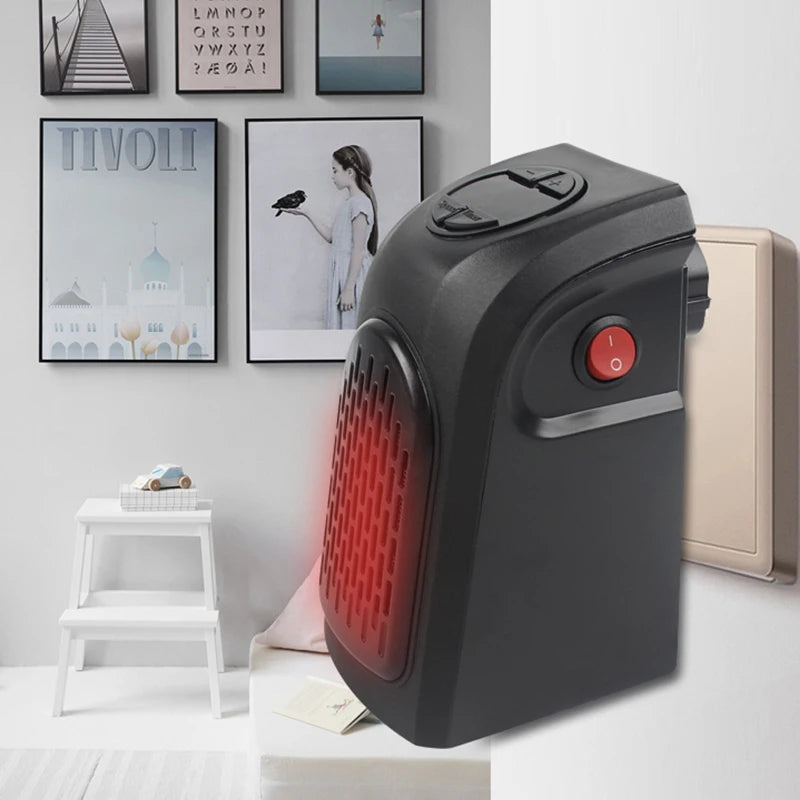 TAG more™  Portable Electric Wall Heater | Mini Plug-In Room Warmer & Heating Stove - TAG more