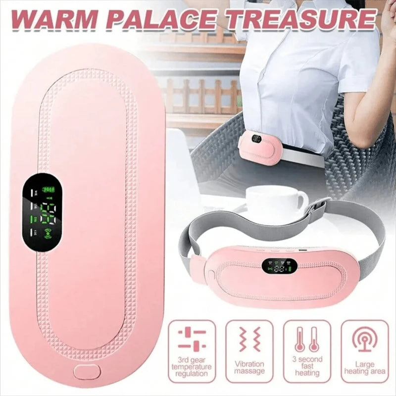 TAG more™ Period Pain Relief Massager & Adjustable Heating Pad - TAG more