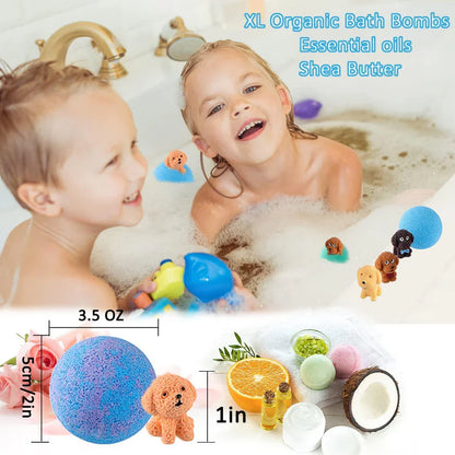 TAG more Hidden Surprise Bath Bombs for Kids | Mystery Toy Inside - TAG more