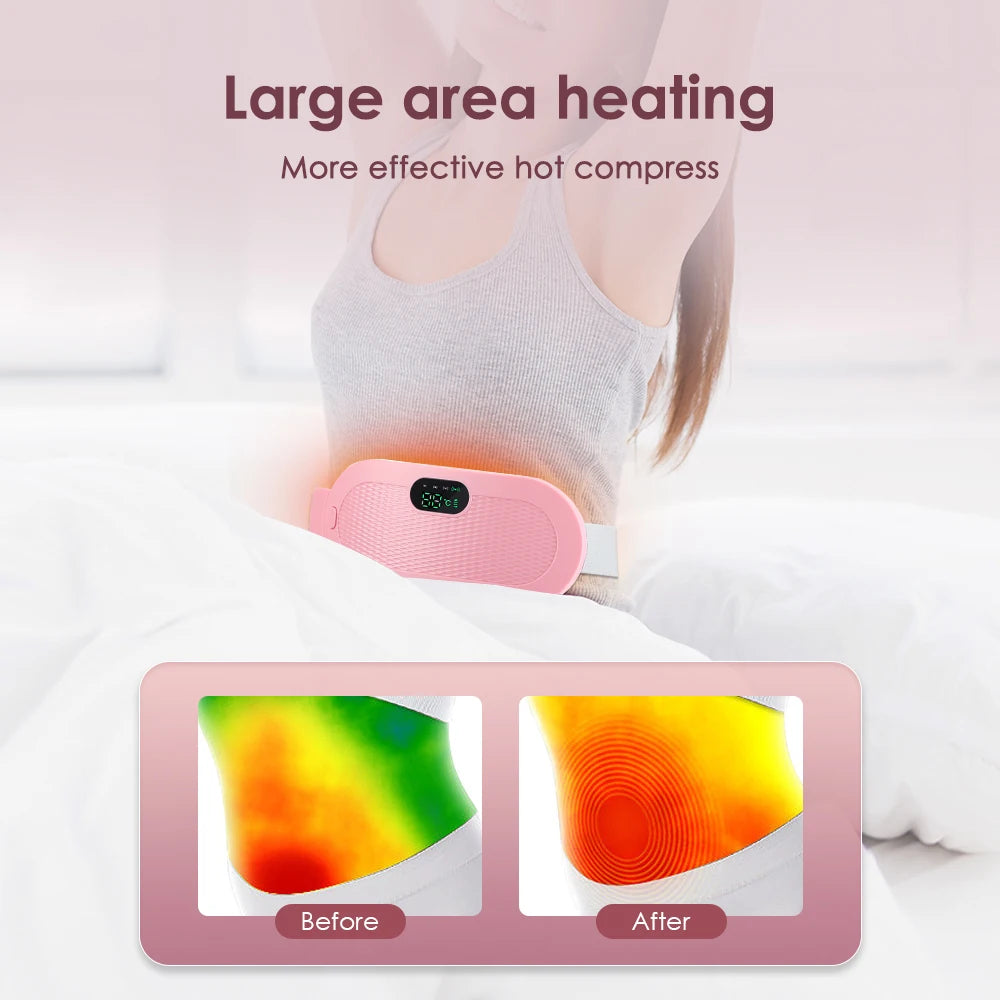 TAG more™ Period Pain Relief Massager & Adjustable Heating Pad - TAG more