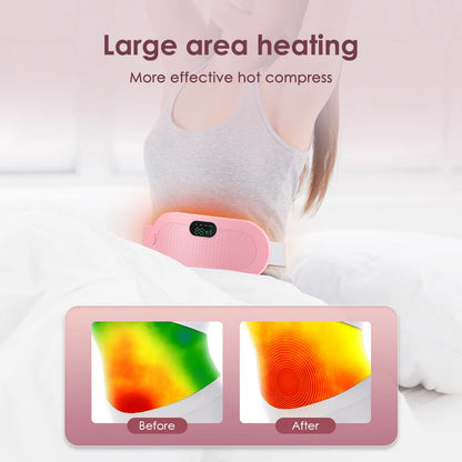 TAG more™ Period Pain Relief Massager & Adjustable Heating Pad - TAG more