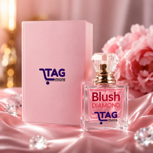 TAG more™ Blush Diamond Perfume for Women | Fresh Fruity Floral Fragrance