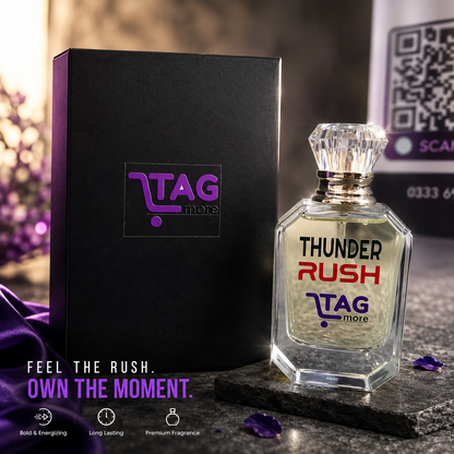 TAG more ™Thunder Rush Perfume for Men | Long Lasting Premium Men’s Fragrance