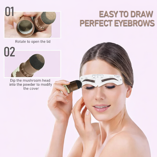 TAG more™ 2-in-1 Hairline & Eyebrow Shaping Stamp | Natural Edge Filler - TAG more