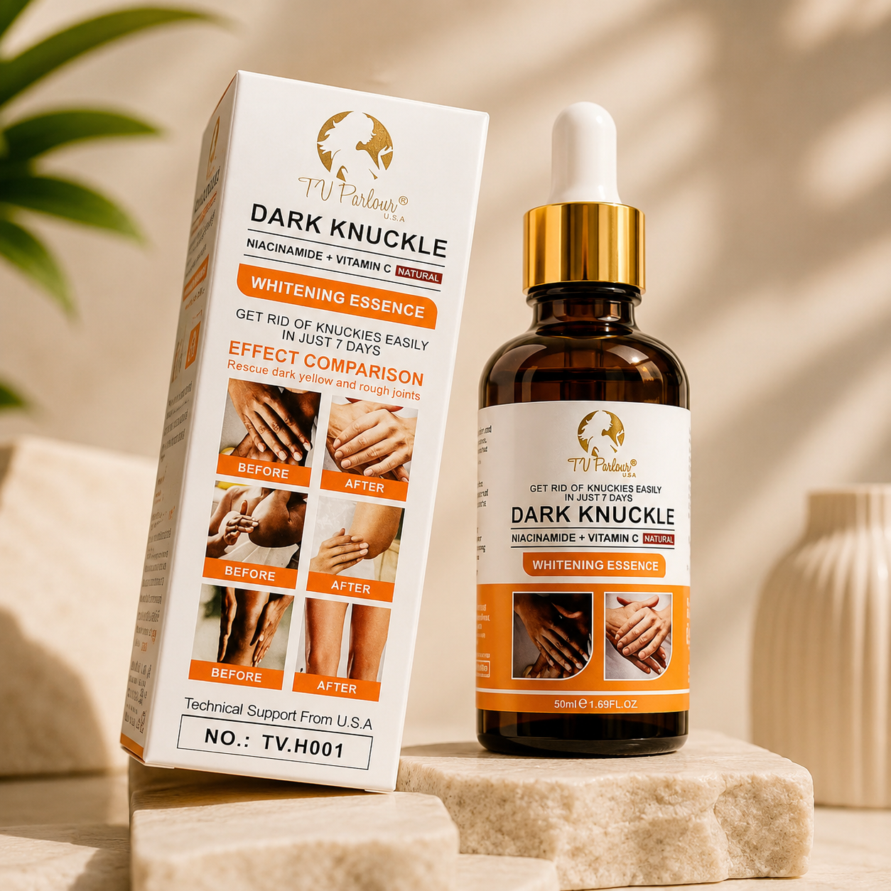 TAG more™Dark Knuckle Whitening Essence | Niacinamide & Vitamin C 50ml - TAG more