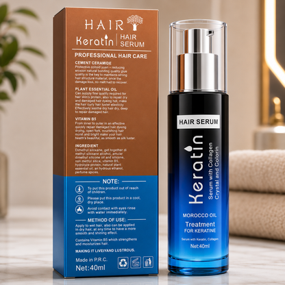 TAG more™ Keratin Hair Serum for Hair Growth & Repair
