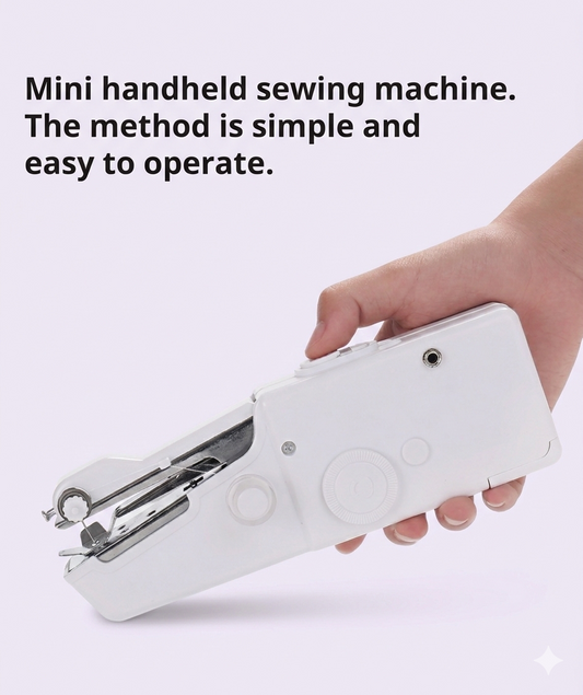 TAG more™  Portable Electric Hand Sewing Machine for DIY, Crafts & Quick Repairs - TAG more