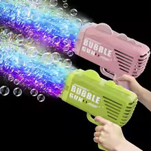 TAG more™ Electric Dinosaur Bubble Gun | Automatic Kids Bubble Machine Outdoor Toy - TAG more