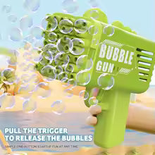 TAG more™ Electric Dinosaur Bubble Gun | Automatic Kids Bubble Machine Outdoor Toy - TAG more