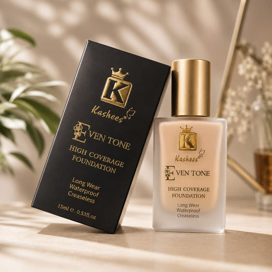 TAG more™ Even Tone High Coverage Foundation | Long Wear Waterproof Foundation - TAG more