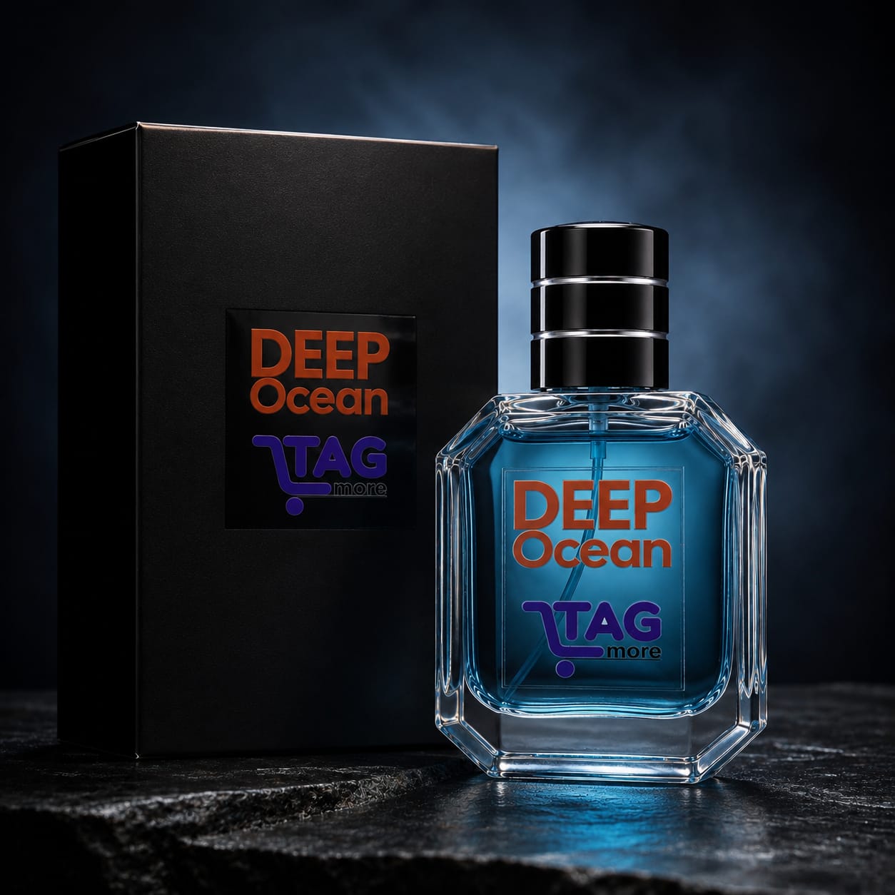 TAG more™ Deep Ocean Perfume for Men  |  Fresh & Long Lasting Aquatic Scent