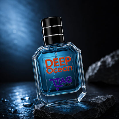 TAG more™ Deep Ocean Perfume for Men  |  Fresh & Long Lasting Aquatic Scent