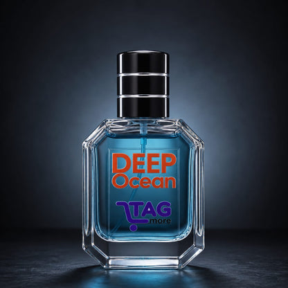 TAG more™ Deep Ocean Perfume for Men  |  Fresh & Long Lasting Aquatic Scent